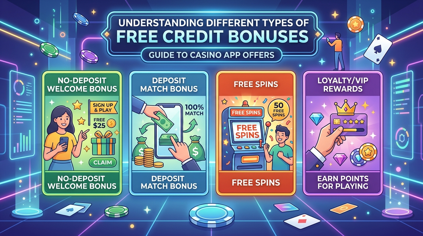 Understanding Different Types of Free Credit Bonuses