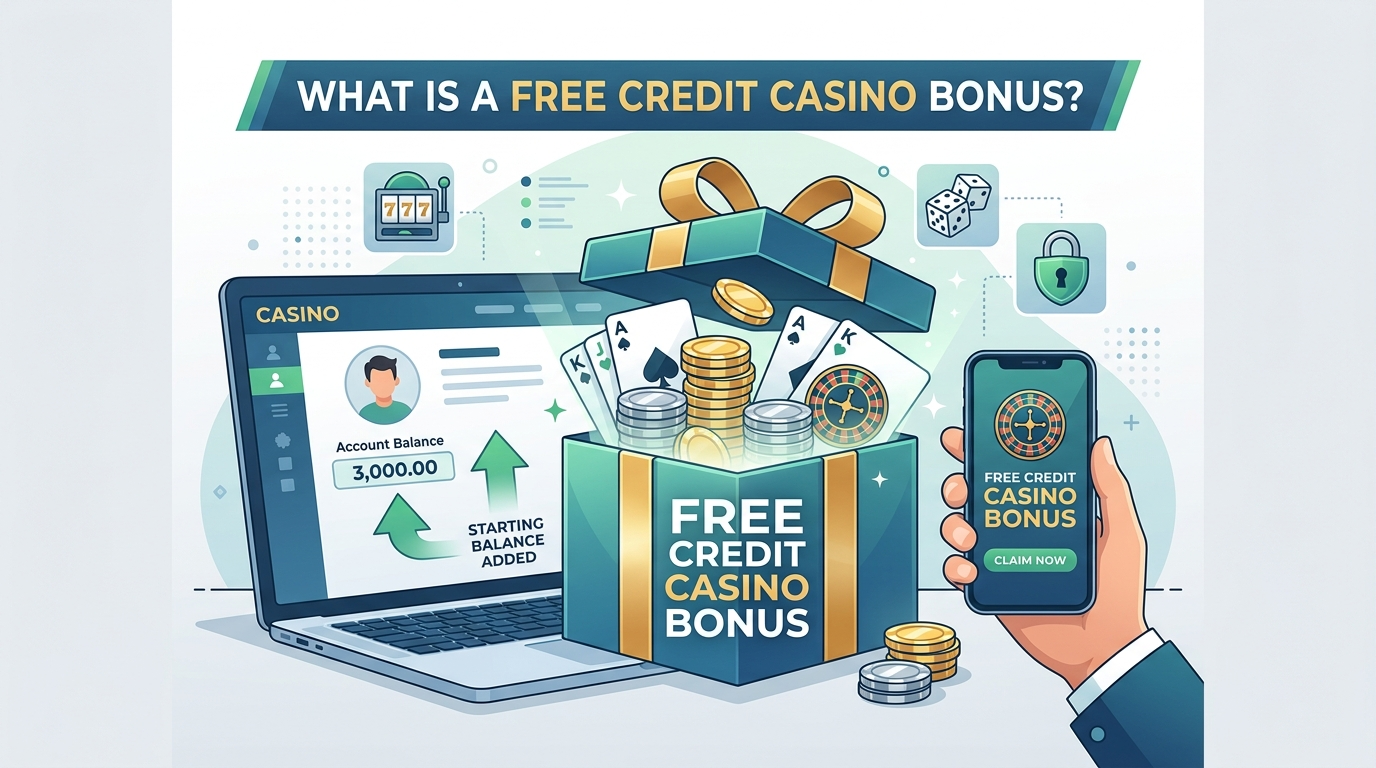 What is a Free Credit Casino Bonus?