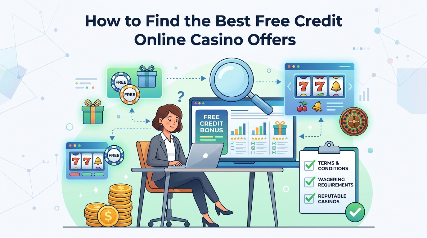 How to Find the Best Free Credit Online Casino Offers