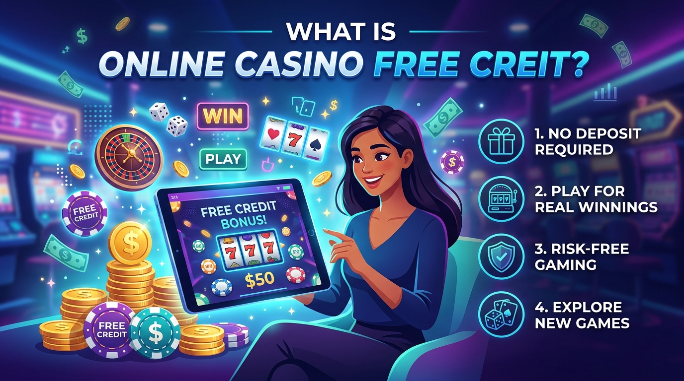 What is Online Casino Free Credit?