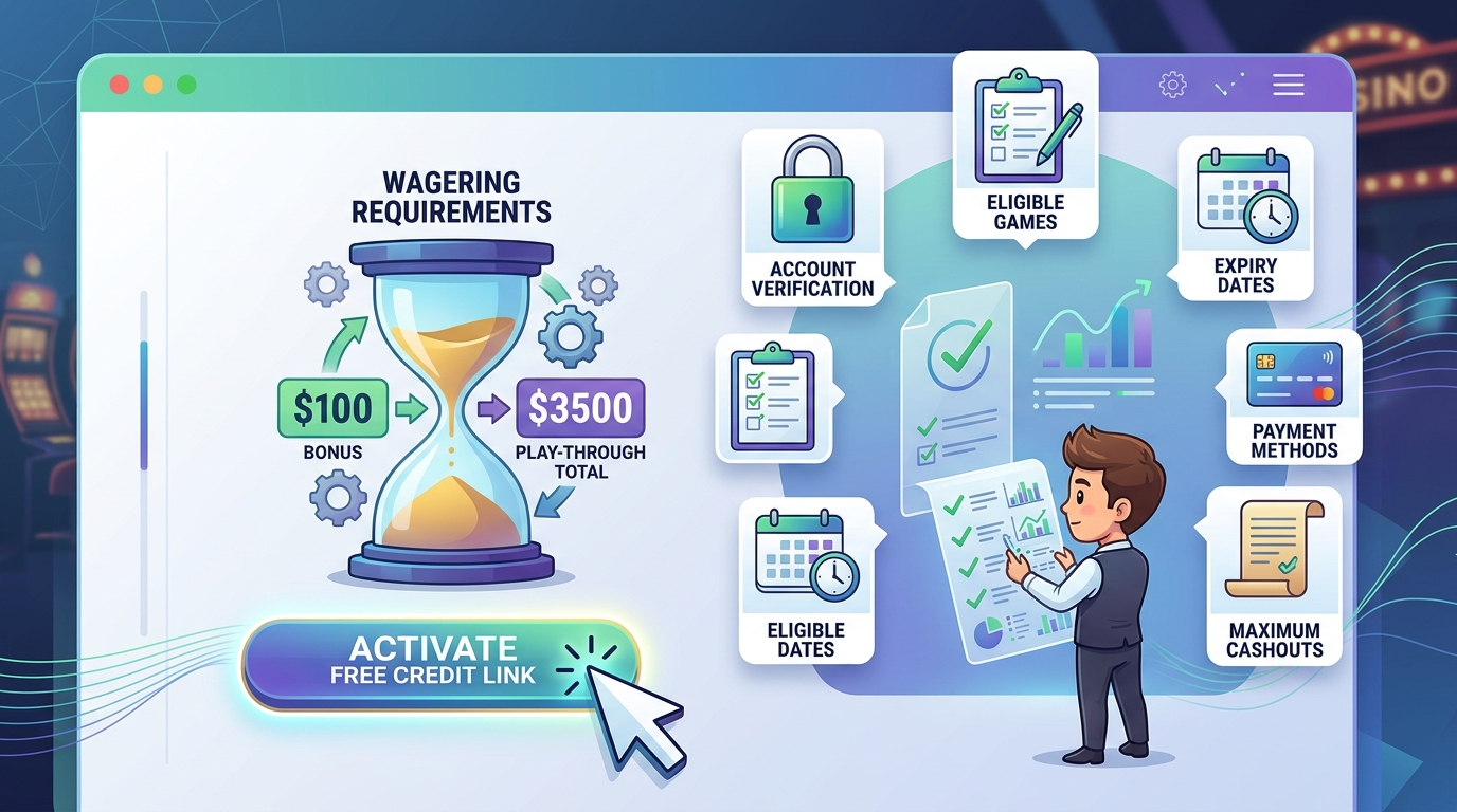 What Are Free Credit Casino Links and How Do They Work?