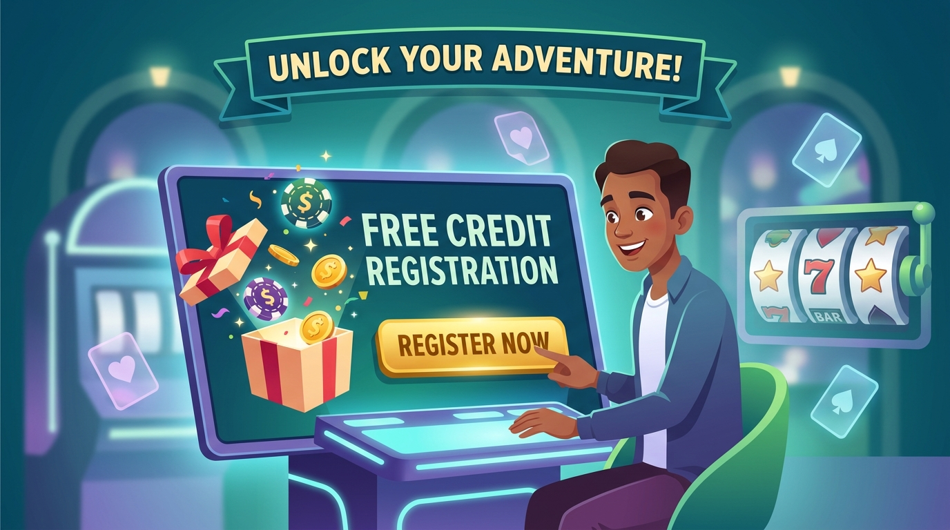 Free Credit Register Casino Introduction